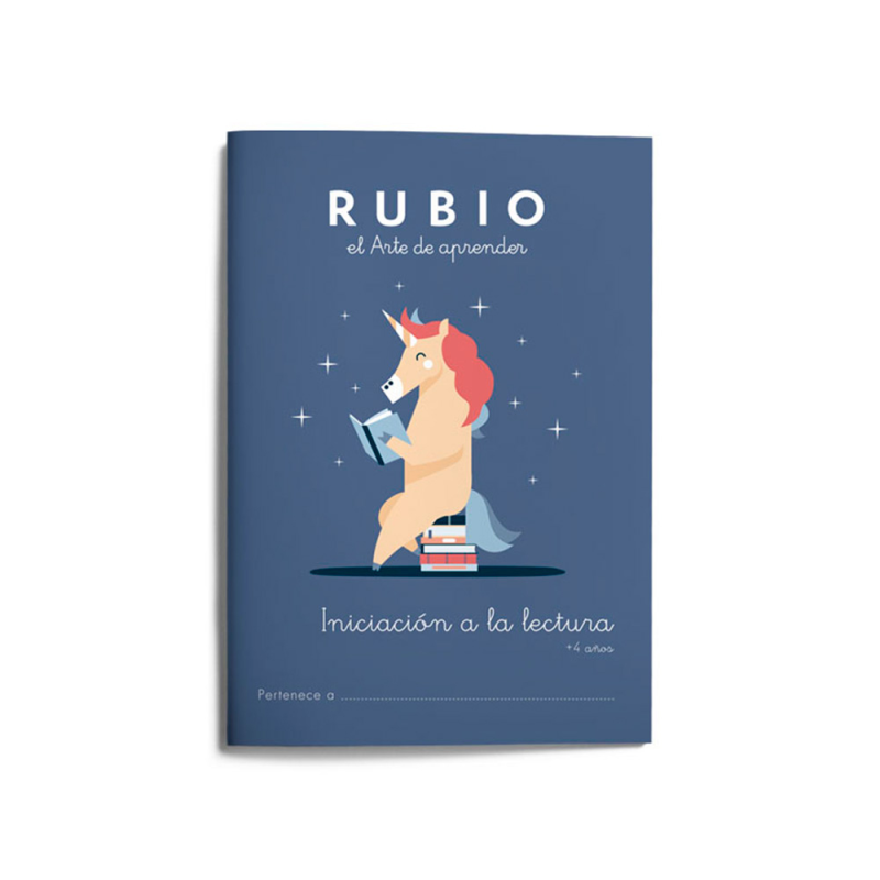 Cuaderno rubio iniciacion a la lectura + 4 años