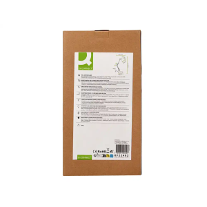 Lampara de escritorio q-connect polaris metalica coninterruptor brazo doble 3 articulaciones color negro