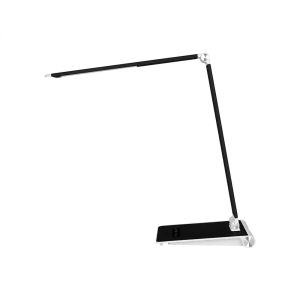 Lampara de escritorio q-connect sirio led 13w 800 lmtactil 3 niveles de color brillo regulable color negro