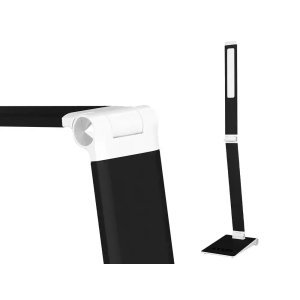 Lampara de escritorio q-connect sirio led 13w 800 lmtactil 3 niveles de color brillo regulable color negro