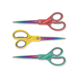 Tijeras staedtler norix 965 acero inoxidable mango ergonomico longitud 21 cm