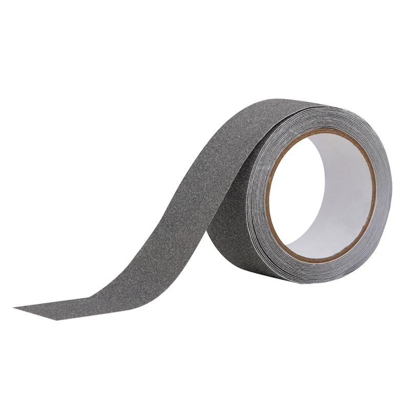 Cinta antideslizante q-connect gris 5mt x 50 mm