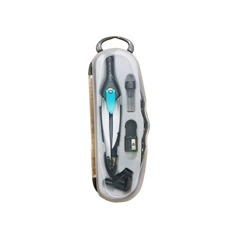 Compas liderpapel lock device con adaptador universal y tubo de minas color gris