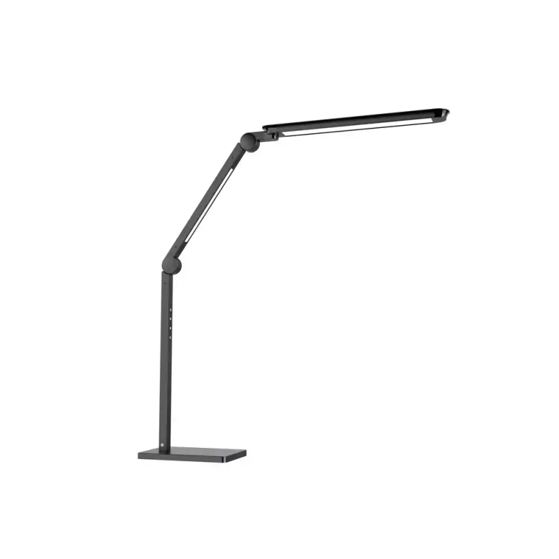 Lampara de escritorio cep alliance led con pinza y modulos giratorios color negro 180x115x950 mm