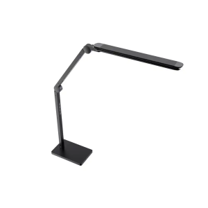 Lampara de escritorio cep alliance led con pinza y modulos giratorios color negro 180x115x950 mm