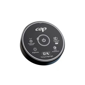 Lampara de escritorio cep alliance led con pinza y modulos giratorios color negro 180x115x950 mm