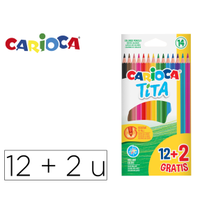 Lapices de colores carioca...