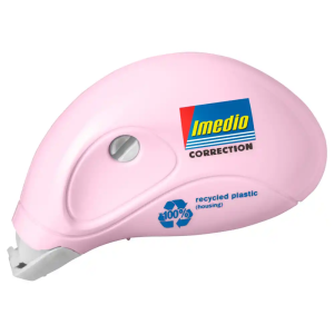 Corrector imedio cinta mini 5 mm x 6 mt pastel blister de 2 unidades