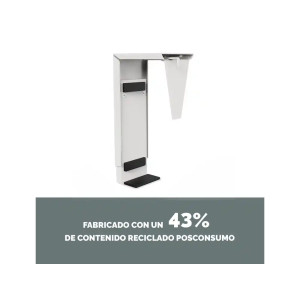 Soporte para cpu fellowes para uso debajo mesa color blanco
