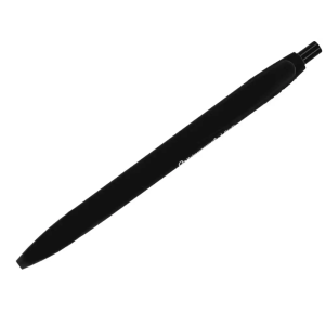 Boligrafo liderpapel punta 1 mm retractil con clip acabado soft touch tinta negra cuerponegro