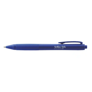 Boligrafo artline orb eco green retractil 1 mm azul