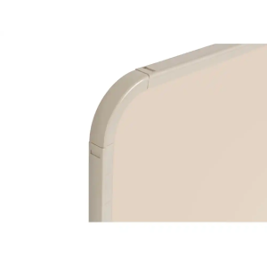 Pizarra blanca bi-office easy magnetica con rotulador color beige 279x355 mm