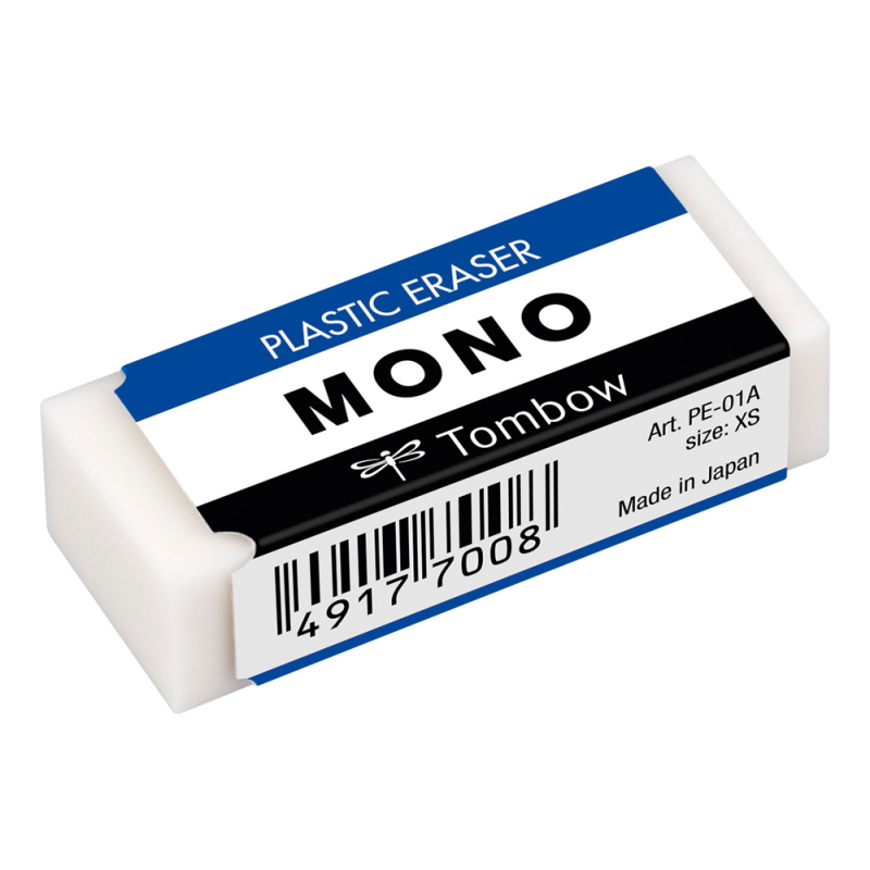 Goma de borrar tombow pvc mono tamaño xs