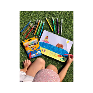 Rotulador bic kids couleur estuche de 10+2 colores tinta base de agua lavable