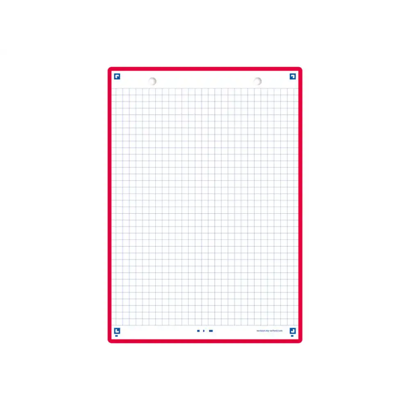 Ficha de revision oxford flashcards 2.0 148x210 mm 250 g cuadricula 5mm color rojo paquete de 30 unidades