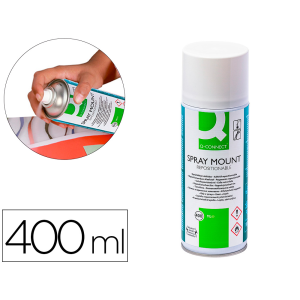 Pegamento q-connect spray...