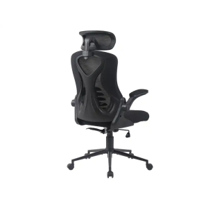 Silla de oficina archivo 2000 bolboreta mecanismo sincro refuerzo lumbar y respaldo de malla negro 690x640x1120-1220