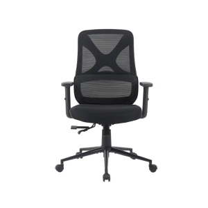 Silla de oficina archivo 2000 vespa mecanismo sincro respaldo malla y asiento traslack negro