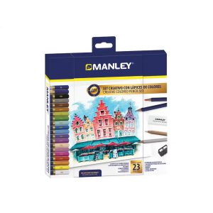 Lapices de colores manley...