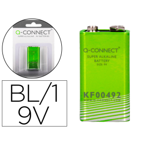 Pila q-connect alcalina 9v...