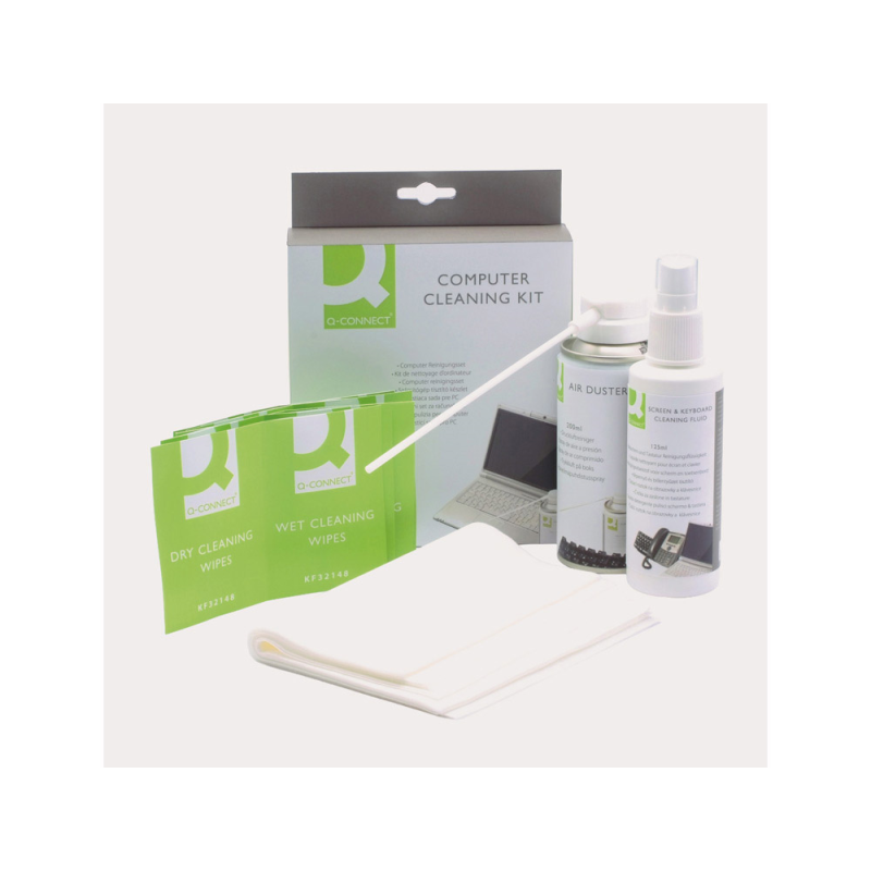Kit de limpieza q-connect para ordenador