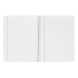 Cuaderno espiral liderpapel a4 witty tapa dura 80h 90gr rayado horizontal con margen color verde