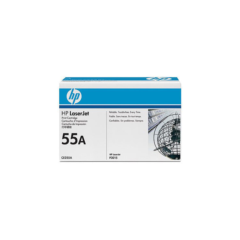 Toner hp 55a negro -6000pag- p3015x