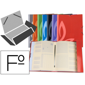 Carpeta liderpapel gomas...
