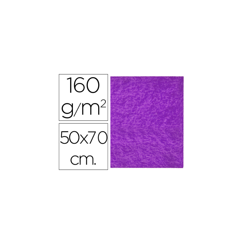 Fieltro liderpapel 50x70cm violeta 160g/m2