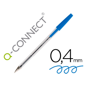 Boligrafo transparente...