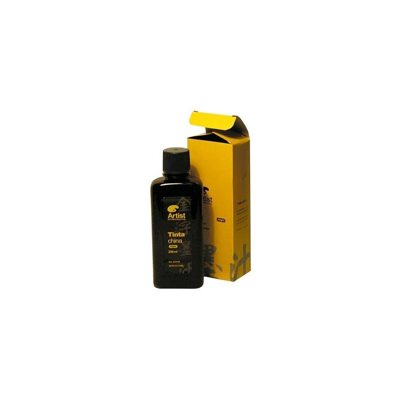 Tinta china artist negra bote 250 ml