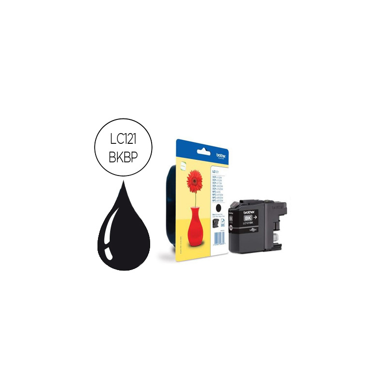 Ink-jet brother dcp-j132w/152w/552dw/752dw & mfc-j470dw/650dw/870dw negro -300 pag