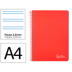 Cuaderno espiral liderpapel...
