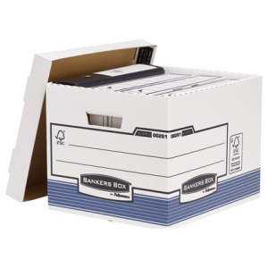 Cajon fellowes carton...