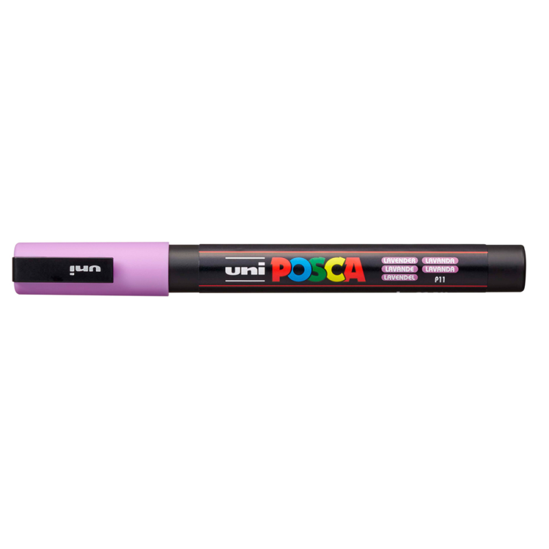 Rotulador uni posca 0,9 - 1,3mm pc-3m lavanda