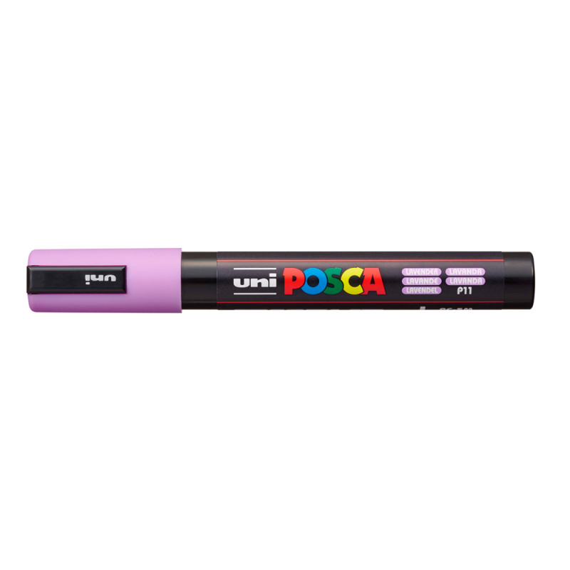 Rotulador uni posca 1,8 - 2,5mm pc-5m lavanda