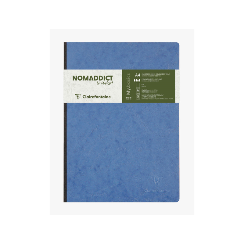 Cuaderno cosido liso a4 clairefontaine