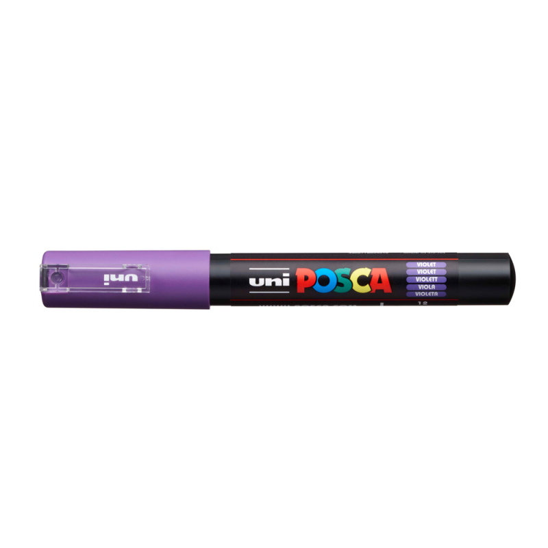 Rotulador uni posca 0,7 mm pc-1m violeta