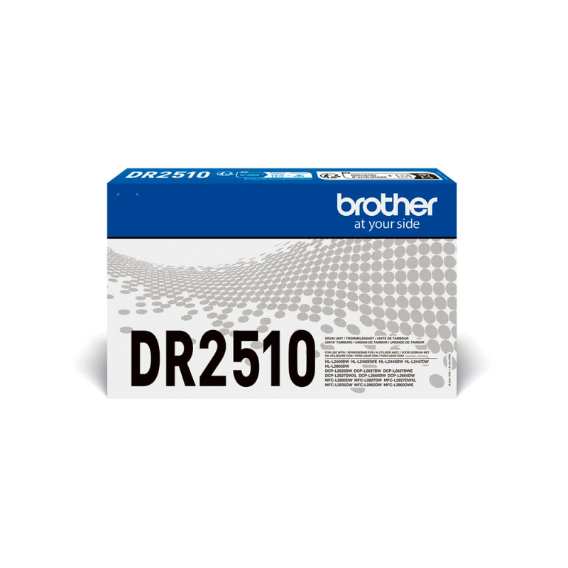 Tambor brother dr2510 hl-l2400dwe/l2445dw negro 15000 paginas
