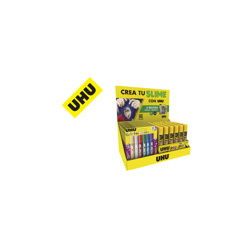 Expositor sobremesa uhu crea tu slime 175x325x200 mm
