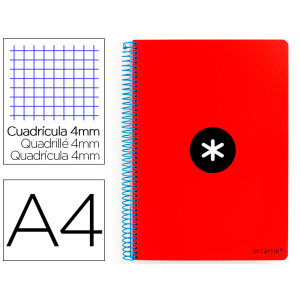 Cuaderno espiral a4...