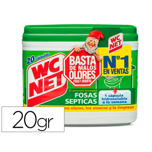 Elimina olores wc net fosas...