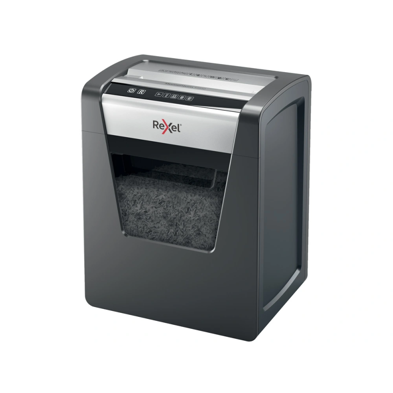 Destructora de documentos rexel momentum m510 capacidad de corte 10 hojas destruye grapas y clips papelera 23 l