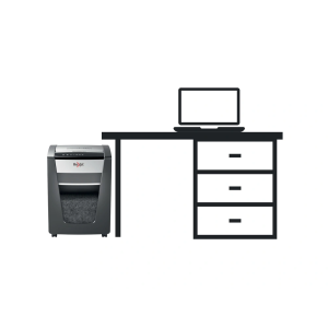 Destructora de documentos rexel momentum m515 capacidad de corte 15 hojas destruye grapas y clips papelera 30 l