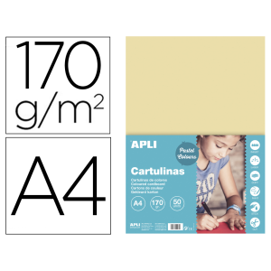 Cartulina apli din a4...