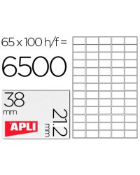 ETIQUETA ADHESIVA APLI 1283...