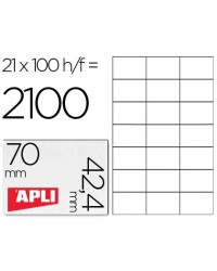ETIQUETA ADHESIVA APLI 1276...