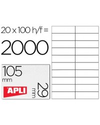 ETIQUETA ADHESIVA APLI 1299...