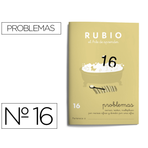 Cuaderno rubio problemas nº 16