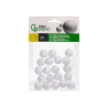 Figura de espuma blanca liderpapel bola de 2 cm bolsa con 20 unidades